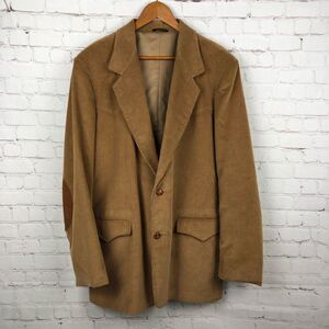 Pioneer Wear Vintage Corduroy Western Blazer Sz 44L